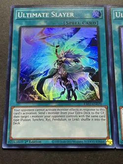 3x Ultimate Slayer | RA02-EN070 | Super Rares | LP | 1st Editions | YuGiOh! - Image 3
