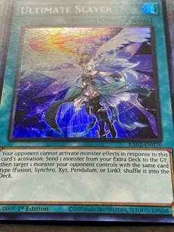 3x Ultimate Slayer | RA02-EN070 | Super Rares | LP | 1st Editions | YuGiOh! - Image 4