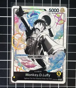 Monkey.D.Luffy Leader ALT ART - ST29-001 - Egghead - One Piece TCG English - Image 1