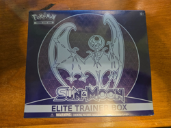 Sun and Moon Base - Lunala ETB - Elite Trainer Box Pokemon TCG Factory Sealed - Image 1