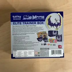 Sun and Moon Base - Lunala ETB - Elite Trainer Box Pokemon TCG Factory Sealed - Image 3