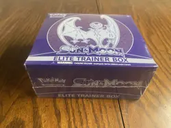Pokemon TCG Sun & Moon Base Elite Trainer Box ETB Lunala NISB Sealed - Image 2