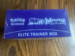 Pokemon TCG Sun & Moon Base Elite Trainer Box ETB Lunala NISB Sealed - Image 3