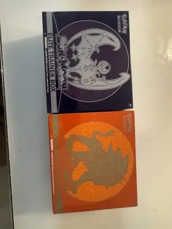 Pokemon TCG Sun and Moon Elite Trainer Box ETB Set Of 2 Factory Sealed Authentic - Image 1