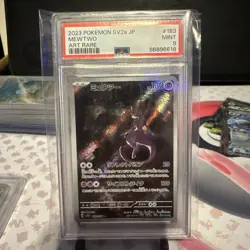 Mewtwo 183/165 AR Art Rare 151 SV2a Japanese 2023 Pokemon Card - Graded PSA 9 - Image 1