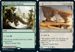 1x Branchloft Pathway // Boulderloft Pathway NM-Mint, English Zendikar Rising MT - Image 1