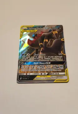 Pokemon TCG Umbreon & Darkrai GX Holo Card 125/236 Sm-Unified Minds Tag Team - Image 1