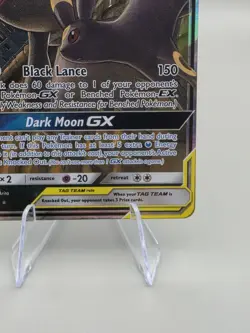 Pokemon TCG Umbreon & Darkrai GX Holo Card 125/236 Sm-Unified Minds Tag Team - Image 5
