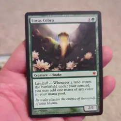 1x Lotus Cobra Zendikar Regular Mythic Rare! - Image 1