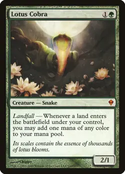 Lotus Cobra [Zendikar] Magic MTG - Image 1