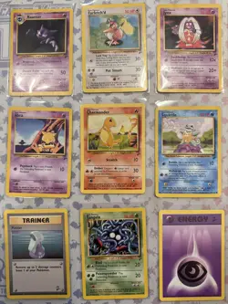 Pokemon cards bundle job lot | Base Set 2 | No Duplicates | - Image 2