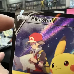 2022 Pokemon Pikachu V Lost Origin Holo Card TG16/TG30 NRMT/MT - Image 3