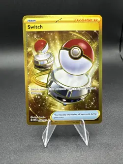Switch 206/165 SV: Scarlet & Violet 151 Hyper Rare Pokemon TCG NM - Image 1