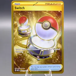 Switch 206/165 Hyper Rare SV: Scarlet & Violet 151 Pokemon TCG NM - Image 1