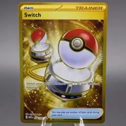 Switch 206/165 Hyper Rare SV: Scarlet & Violet 151 Pokemon TCG NM - Image 1