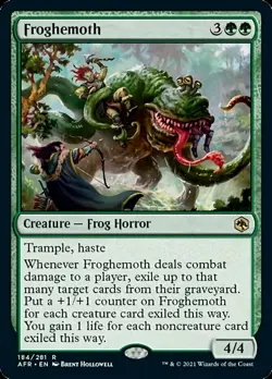 Froghemoth x4 - Adventures in the Forgotten Realms - NM-Mint, English - Adventur - Image 1