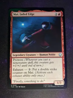 MTG * Mai, Jaded Edge Avatar: The Last Airbender * 1X * NM - Image 1