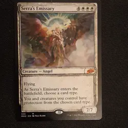 2021 MTG Magic the Gathering MH2 Modern Horizons 2 Showcase 333 Serra's Emissary - Image 1