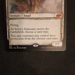 2021 MTG Magic the Gathering MH2 Modern Horizons 2 Showcase 333 Serra's Emissary - Image 3