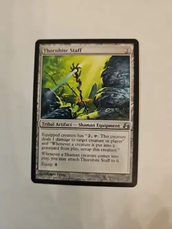Mtg Thornbite Staff (Never Played) - Image 1