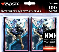 ULTRA PRO MTG Kamigawa Neon Dynasty 100ct Deck Protector Sleeves Kotori A NEW - Image 3