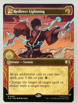Magic the Gathering - Redirect Lightning Showcase 0343 - Image 1