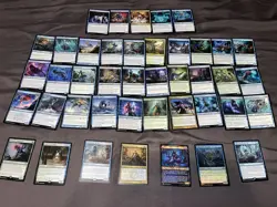 MTG- MERFOLK/Sea Creatures Themed Magic the gathering Lot+ Bonuses ! - Image 1