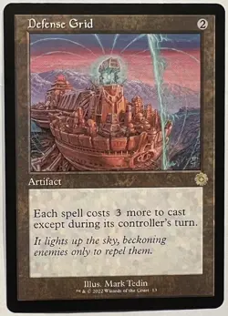MTG Defense Grid-The Brothers' War: Retro Frame Artifacts NM-M - Image 1