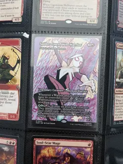 MTG - Spider-Man- Spider-Gwen, Web-Warrior - MAR 0024 MYTHIC Showcase - Image 1