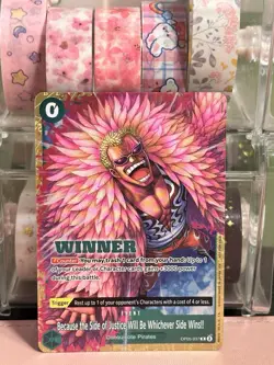 Because the Side of Justice Will Be Whichever Side Wins!!- OP05-037 winner promo - Image 1