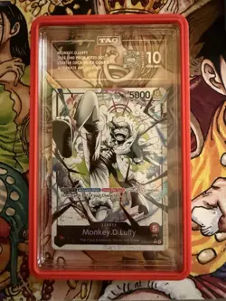 One Piece Monkey.D.Luffy ST21-001 Leader Alternate Art Gear 5 tag 10 Gem Mint - Image 1
