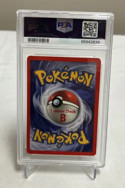 Pokemon PSA 9 MINT Energy Removal 92/102 TRAINER DECK B Non-Holo 1999 - Image 2