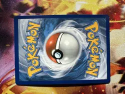 Lucario XY140 Cosmos Holo Black Star Promo 2016 Pokemon TCG Mini Swirl on Nose - Image 3
