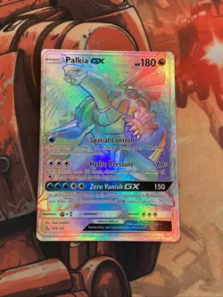 Palkia GX - 165/156 - Pokemon Ultra Prism Sun & Moon Secret Rare Card NM-Mint - Image 1