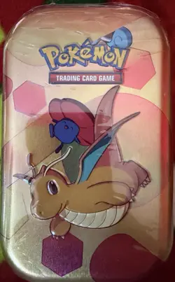 Factory Sealed DRAGONITE VILEPLUME Pokemon 151 Collection Mini Tin Booster Packs - Image 1