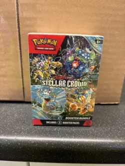 Pokemon TCG - Stellar Crown Booster Bundle - Brand New & Sealed 6 Packs - Image 1