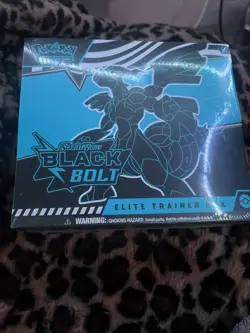 Pokemon TCG: Scarlet & Violet - BLACK BOLT Elite Trainer Box ETB - New & Sealed - Image 2