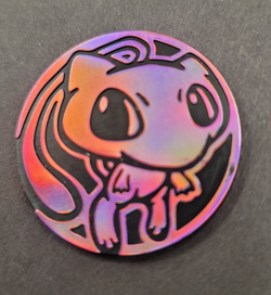 MEW 2021 POKEMON COIN RAINBOW HOLOFOIL REGULAR SIZE FREE SHIPPING - Image 2
