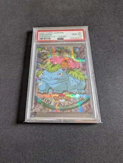 2000 Pokemon Topps Chrome Venusaur Tekno #03 PSA 10 Gem Mint - Image 1
