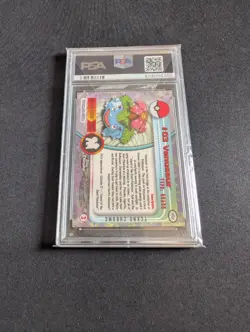 2000 Pokemon Topps Chrome Venusaur Tekno #03 PSA 10 Gem Mint - Image 2