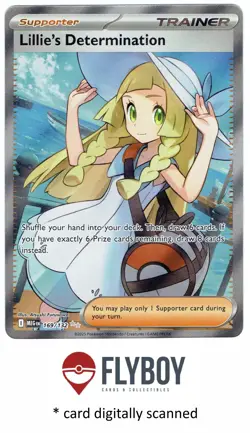 Lillie's Determination - 169/132 - Pokemon Mega Evolution - Ultra Rare - NM - Image 1