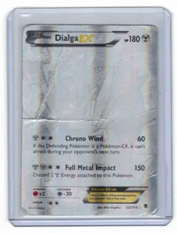 Pokemon Dialga EX #122 Secret Rare (XY) Phantom Forces (PHF) Heavily Played Holo - Image 1