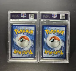 PSA 9 2024 Pokemon Horizons Sprigatito & Fuecoco Promo 191 & 192 - Image 2