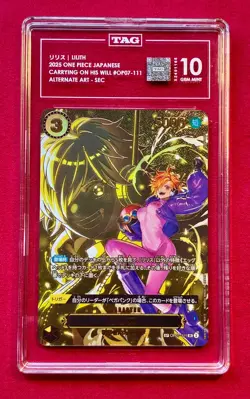 Lilith Alt Art SP SEC OP07-111 - 2025 One Piece JP Carrying His Will - TAG 10 - Image 1