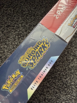 X2 Pokemon SURGING SPARKS Elite Trainer Box Etb & Booster Bundle Costco 2 Pack - Image 3
