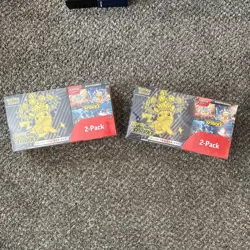 2x Pokemon Surging Sparks Elite Trainer Box and Booster Bundle Costco, 2-Pack - Image 1