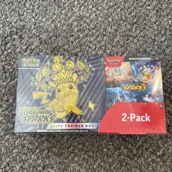 2x Pokemon Surging Sparks Elite Trainer Box and Booster Bundle Costco, 2-Pack - Image 4