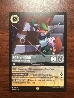 Robin Hood Champion of Sherwood 190/204 Into the Inklands Lorcana - Image 1