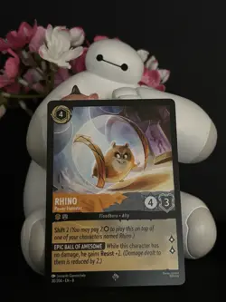 Disney Lorcana - Rhino, Power Hamster - Reign of Jafar - NM - Image 1