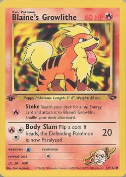 Pokemon GYM CHALLENGE 1ST EDITION Choose Your Card 2000 VINTAGE WOTC NM/LP ENG - Image 4